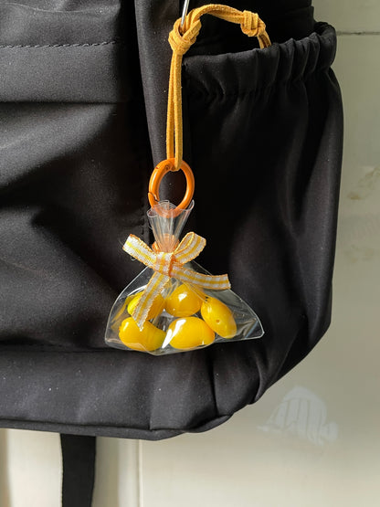 handmade artificial a bag of furit
