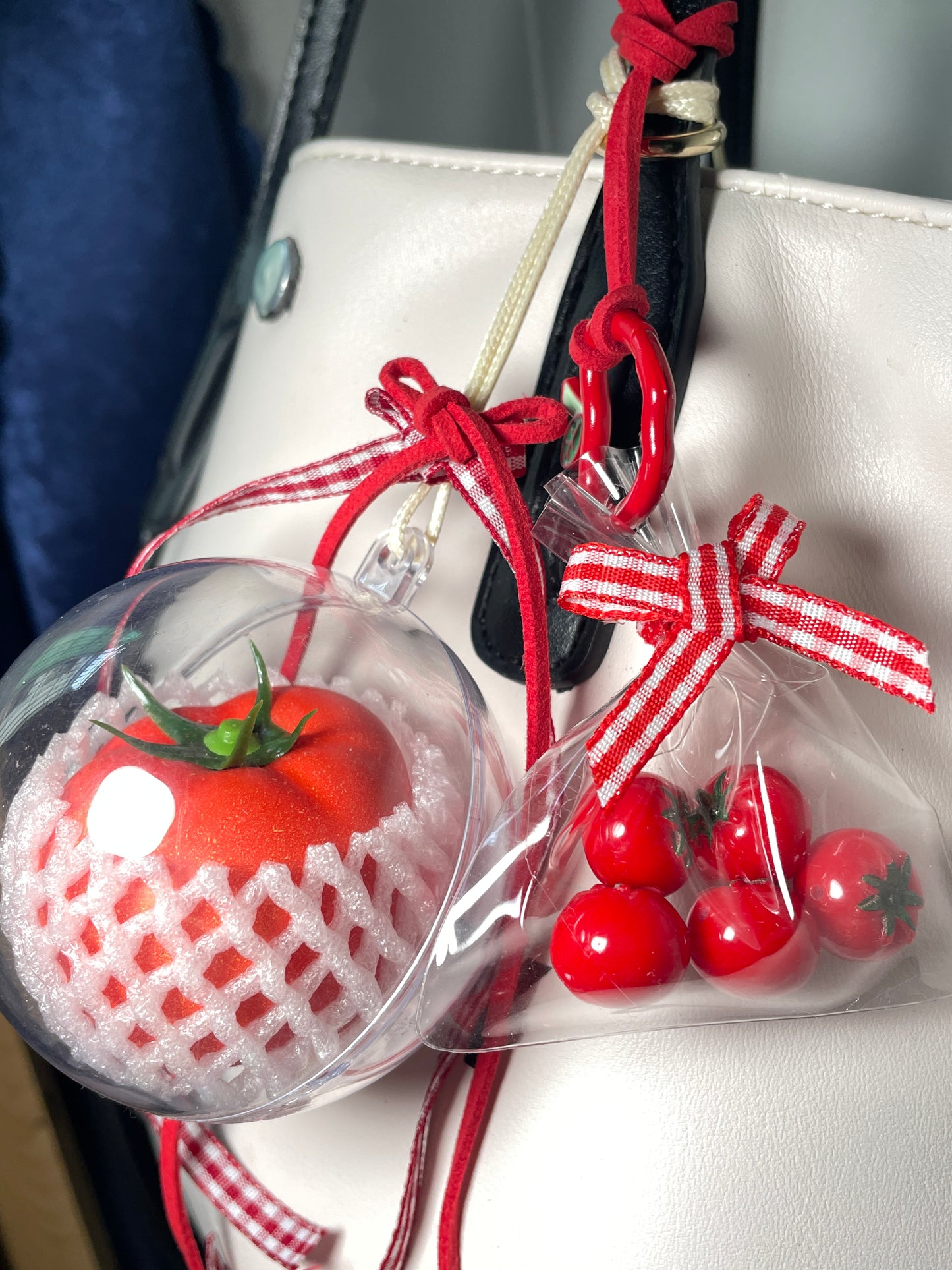 handmade artificial tomato