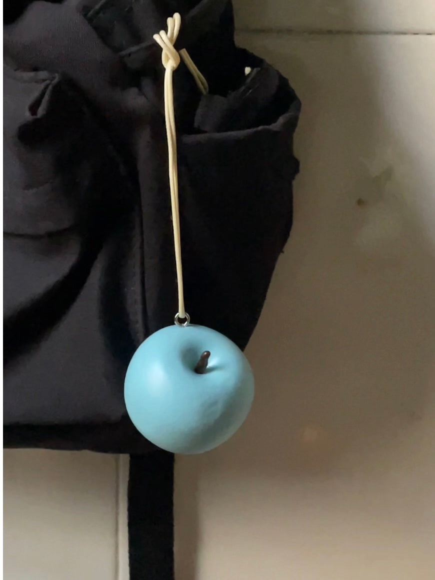 handmade artificial blue apple