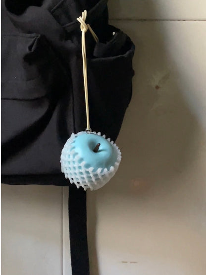 handmade artificial blue apple