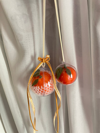 handmade artificial tangerine&orange