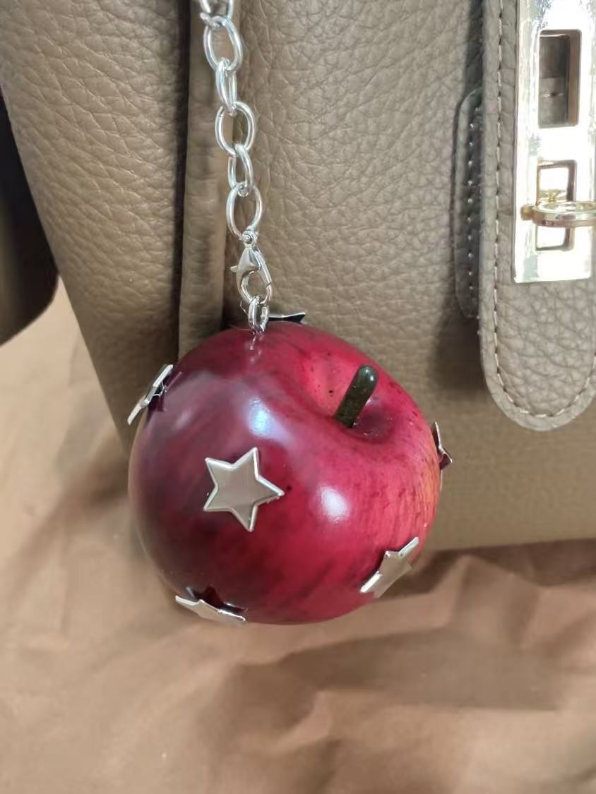 handmade artificial rock-style apple