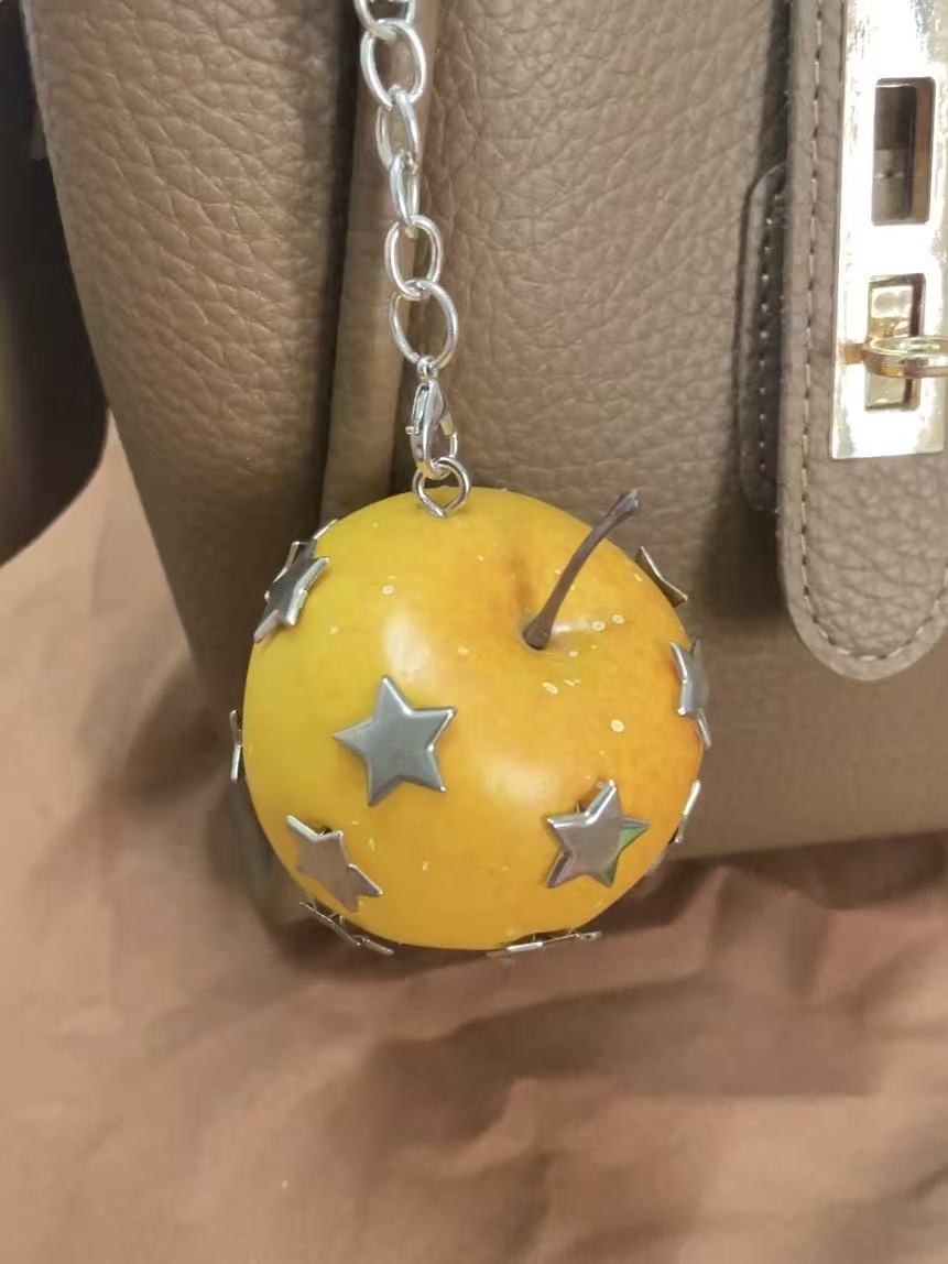 handmade artificial rock-style apple