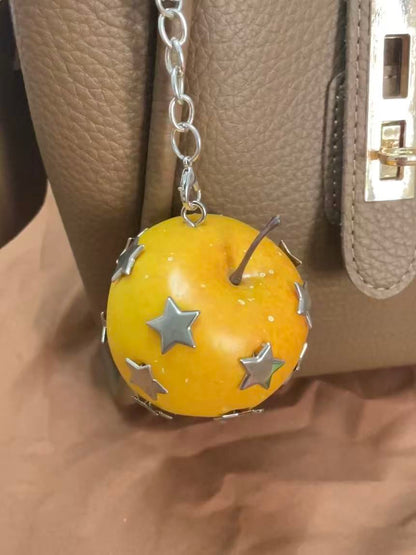 handmade artificial rock-style apple