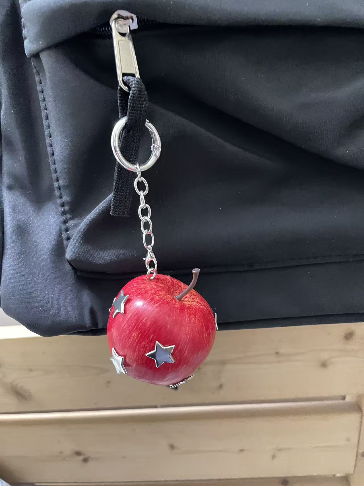 handmade artificial rock-style apple