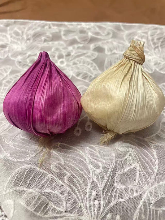 handmade artificial Garlic