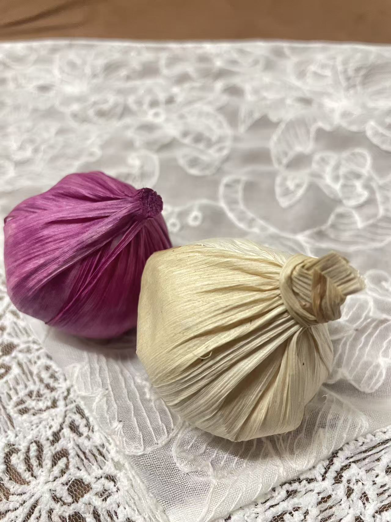 handmade artificial Garlic